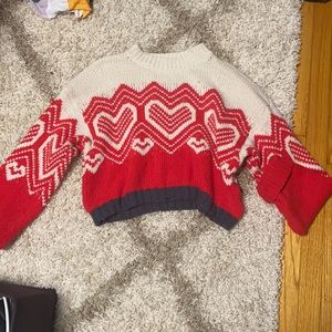 Free People cropped sweater